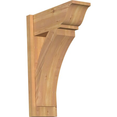 Ekena Millwork Thorton Smooth Traditional Outlooker, Western Red Cedar, 7 1/2"W x 18"D x 26"H OUT08X18X26THR01SWR